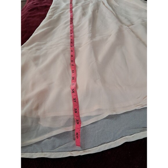 ModCloth Wrapped in Rapture Soft Pink Wrap Dress Maxi Chiffon Capelet Size S NWT - Picture 11 of 12